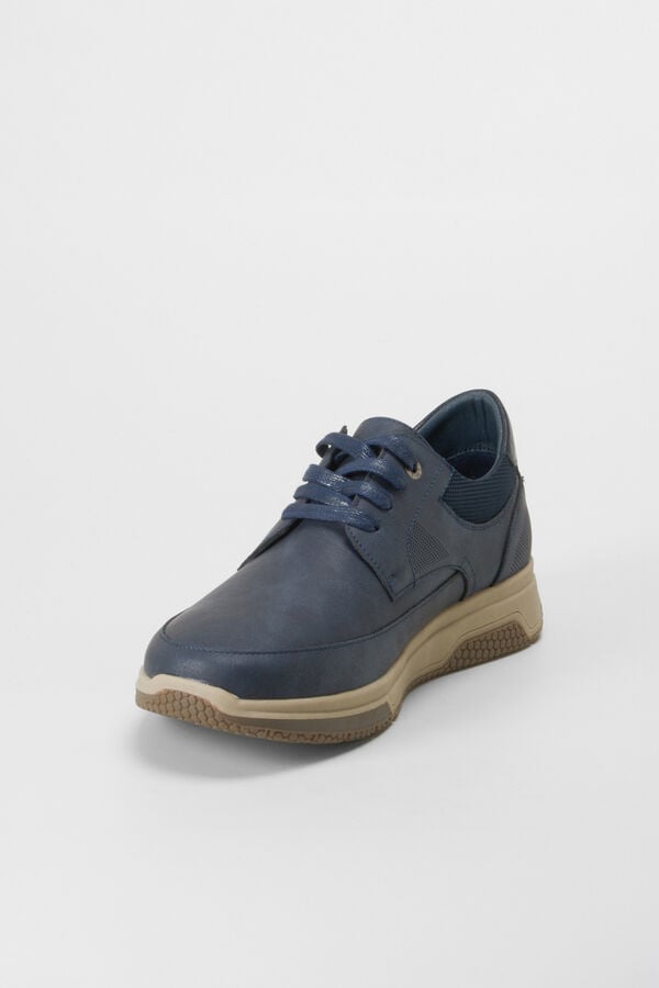 Comfeet Zapato blucher basalto COMFEET Azul marino