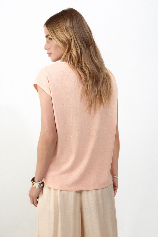 Slowlove Top estructura nudo Laranja