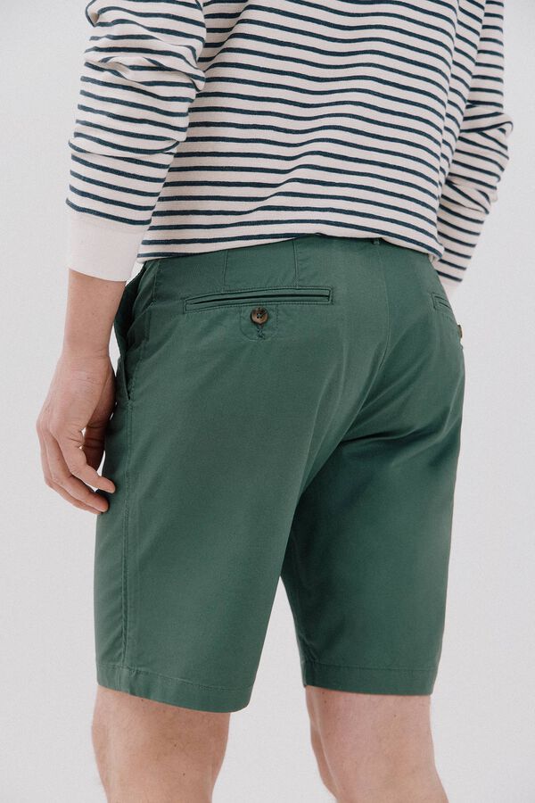 Cortefiel Bermuda chino Verde