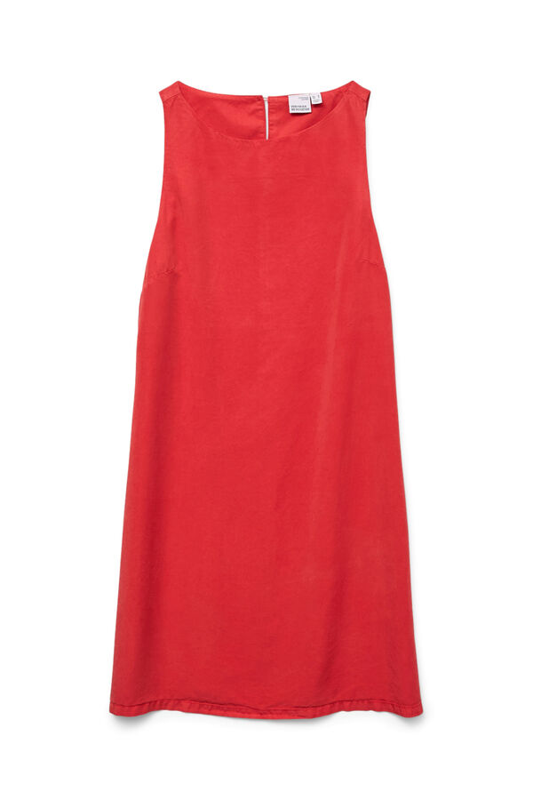 Vero Moda Vestido curto fluido Vermelho