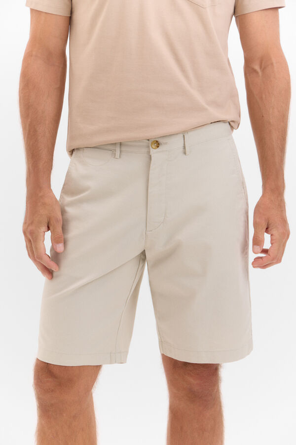 Cortefiel Bermuda chino Tostado