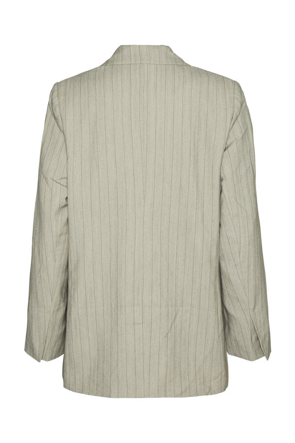 Vero Moda Blazer com botão duplo Castanho