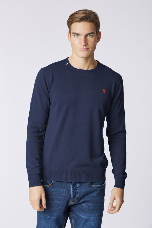 Us Polo Su&eacute;ter Cris Azul