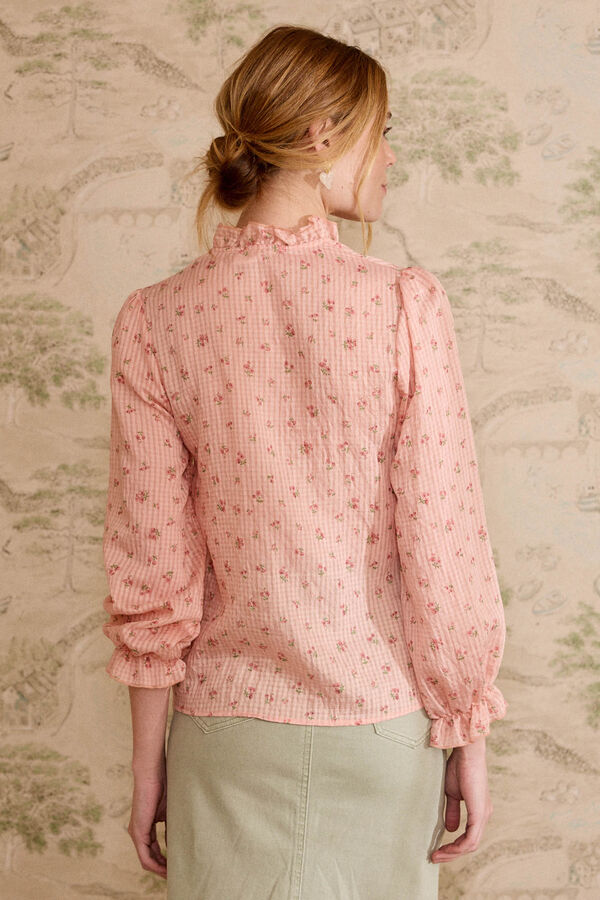 Pol&iacute;n Et Moi Camisa floral Selvina Subiu