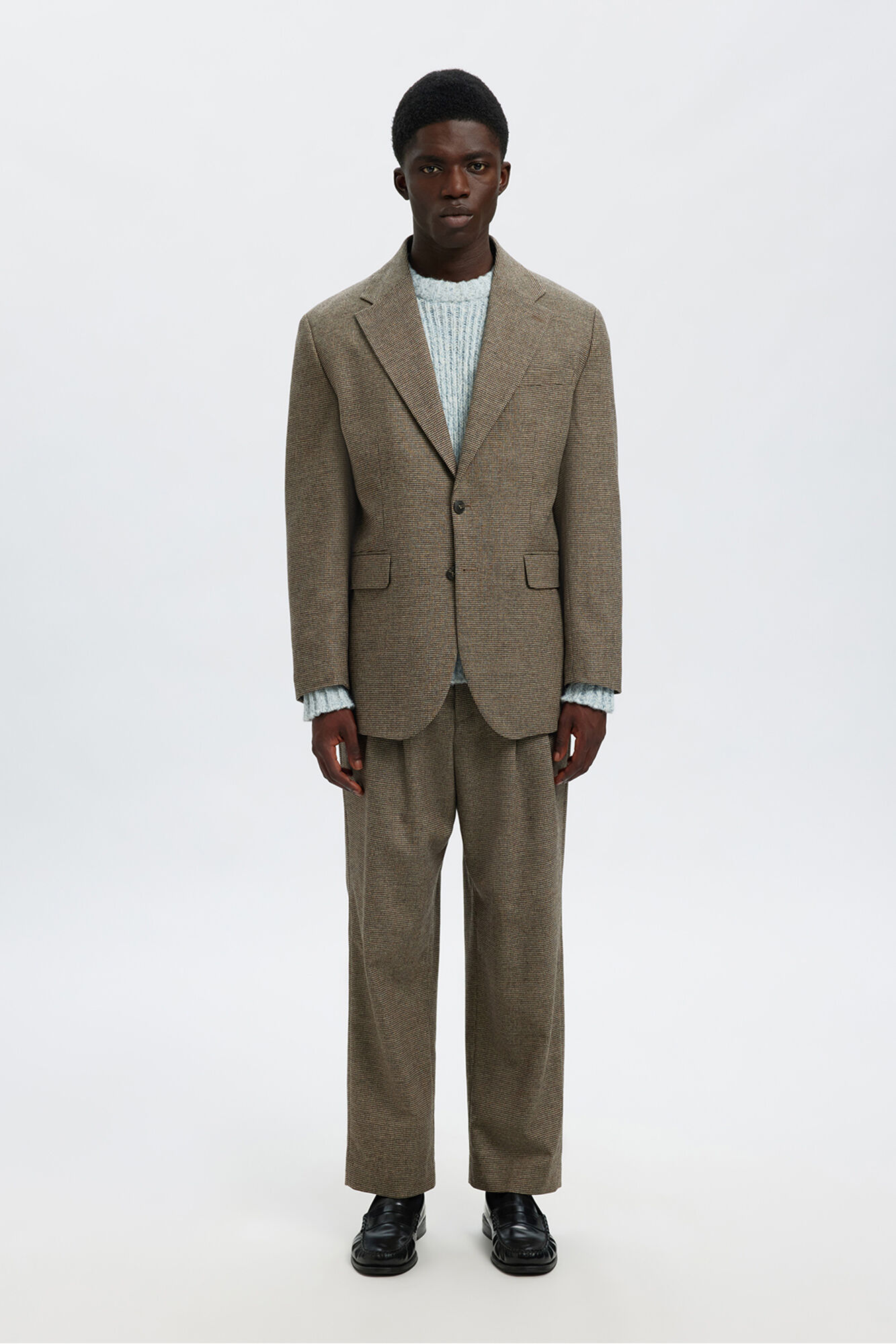 Selected Americana de lana cuadros