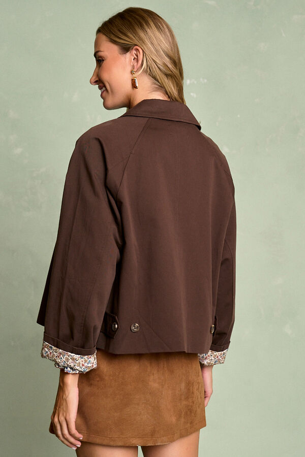 Pol&iacute;n Et Moi Blus&atilde;o com gola Lucca Castanho