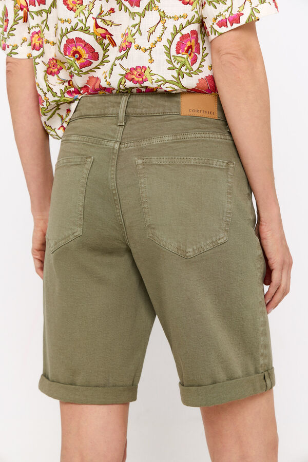 Cortefiel Cal&ccedil;&otilde;es ganga b&aacute;sicos cor Verde