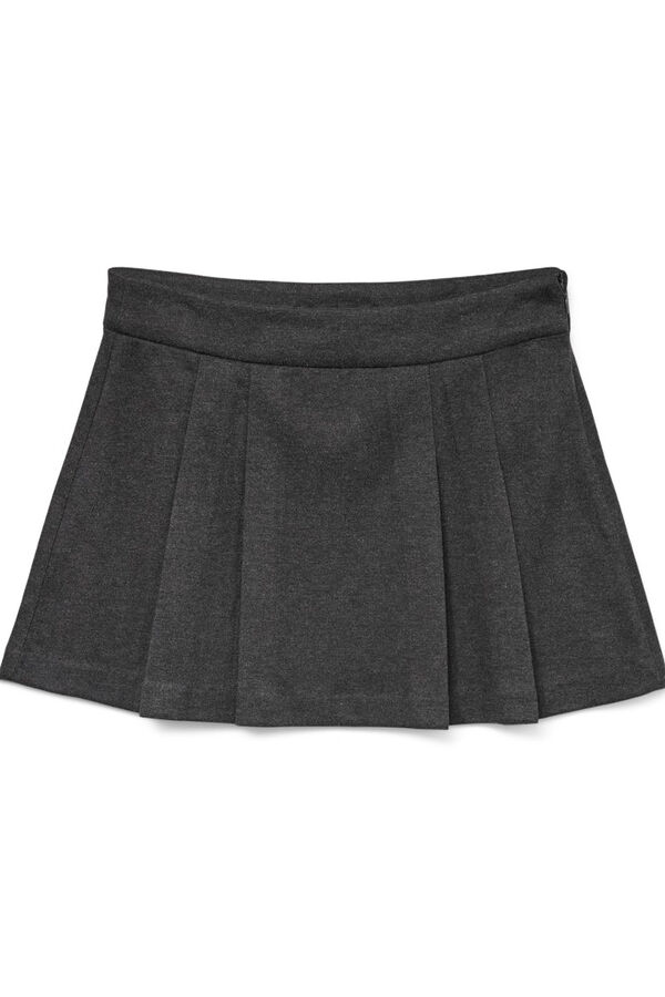 Vero Moda Mini falda de tablas Gris oscuro