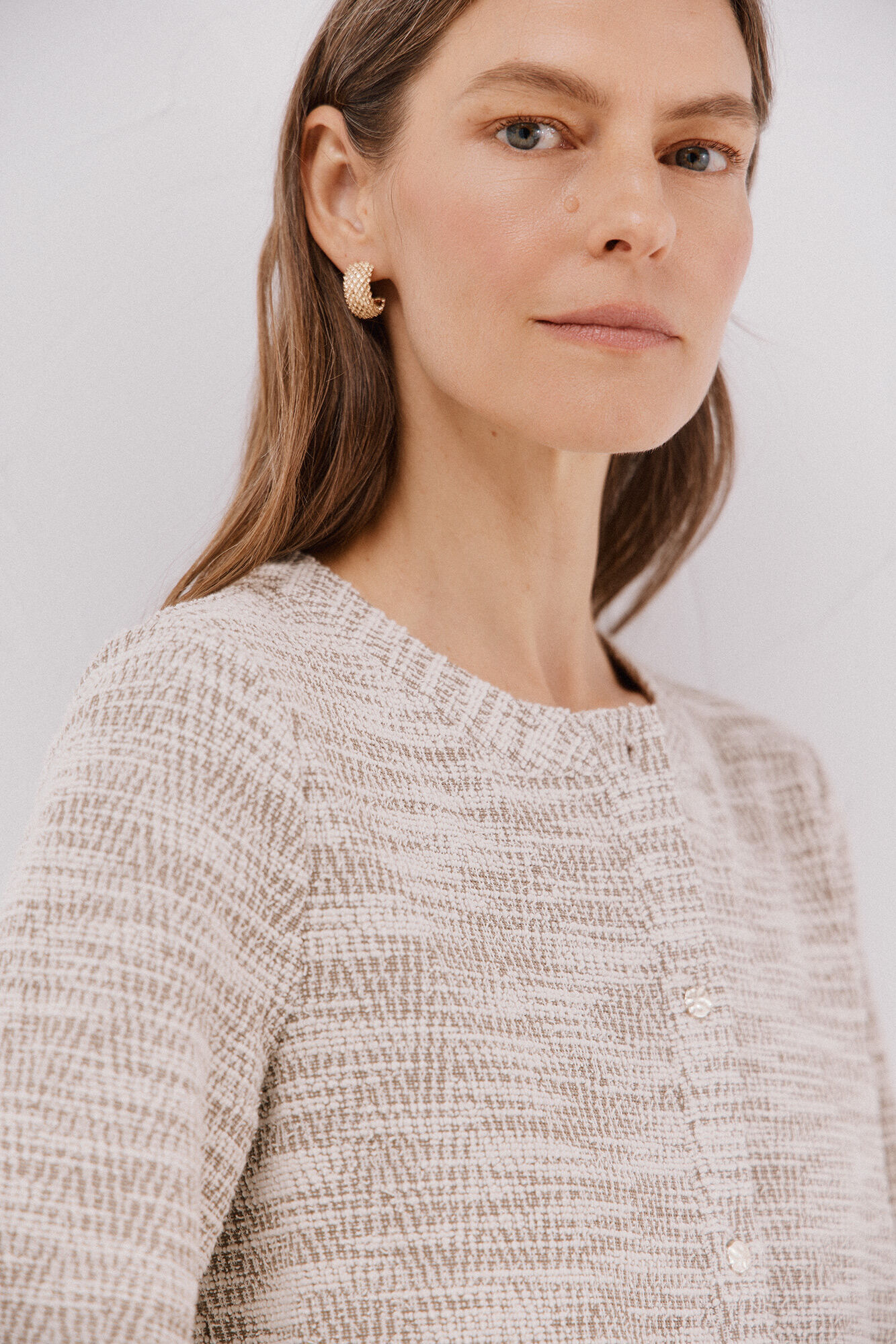 Cortefiel C&aacute;rdigan tweed