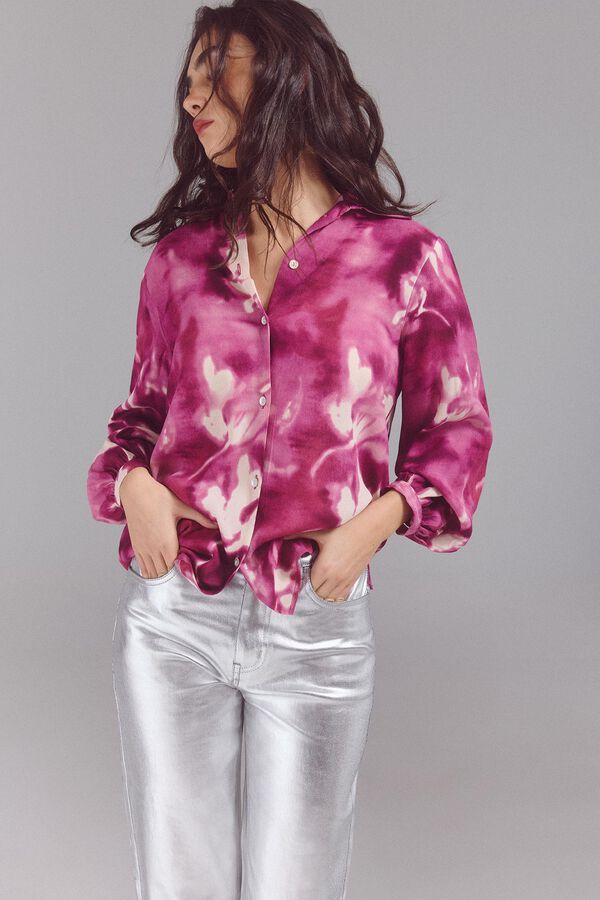 Slowlove Blusa estampada Multicolor