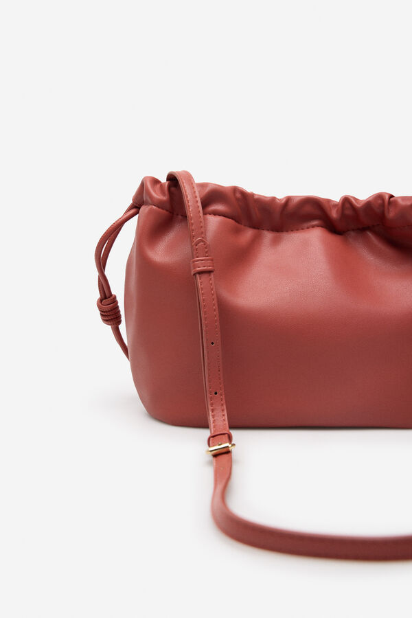 Cortefiel Bolso saco bandolera Coral