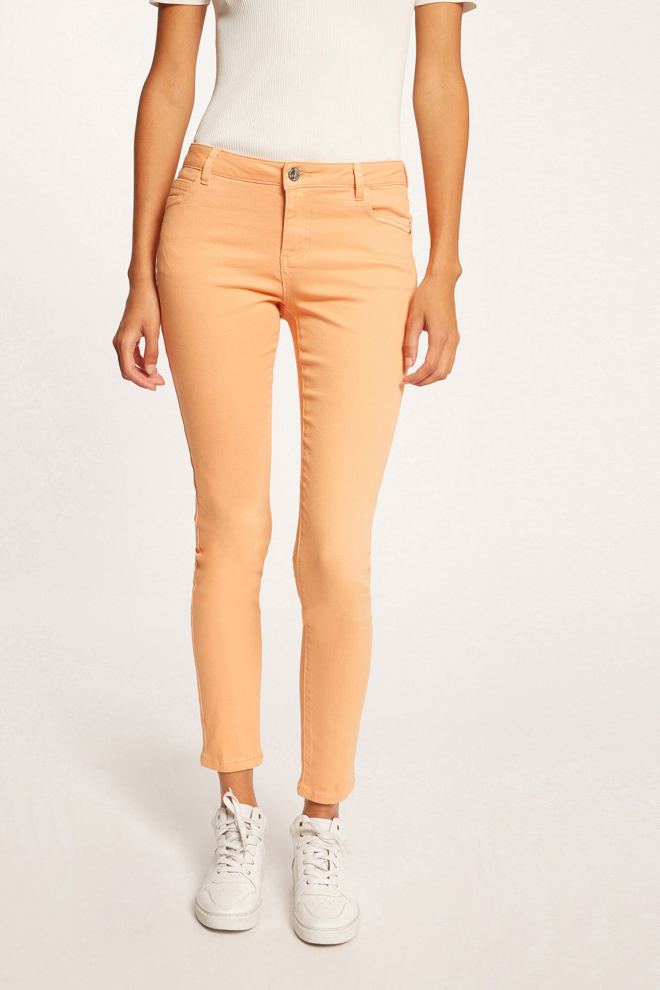 Morgan Vaquero skinny talle bajo