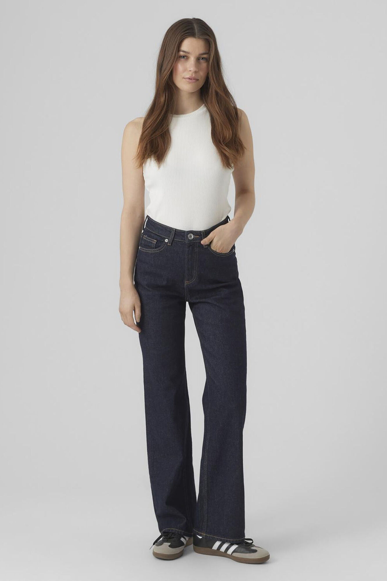 Vero Moda Pantal&oacute;n vaquero ancho