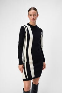 Object Vestido punto estampado