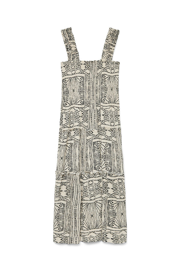 Vero Moda Vestido fresco elástico Cinzento