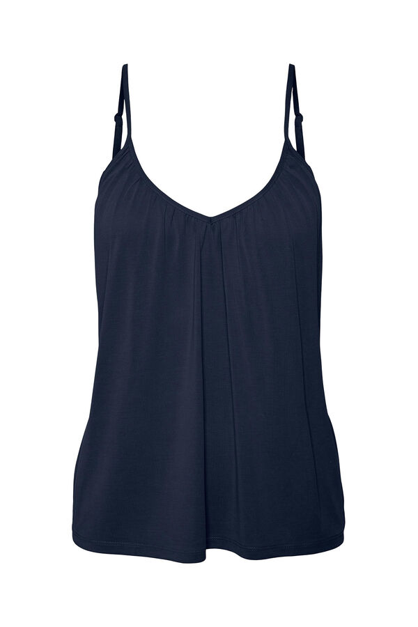Vero Moda Top singlet de tirantes Azul marino
