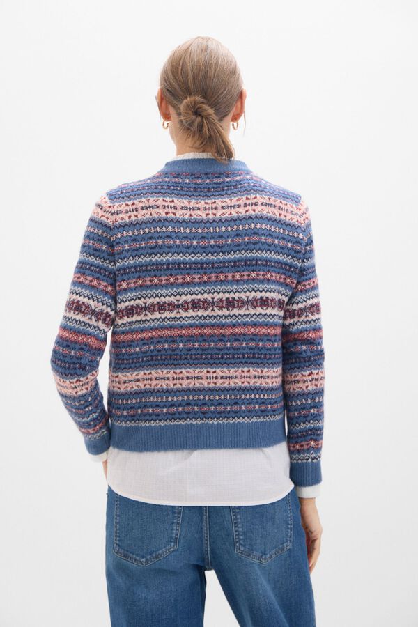 Cortefiel Camisola de toque suave Verde