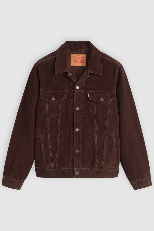 Levi's Blus&atilde;o de veludo cotel&ecirc; Levis&reg;  Castanho