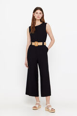 Cortefiel Macac&atilde;o com cinto Preto