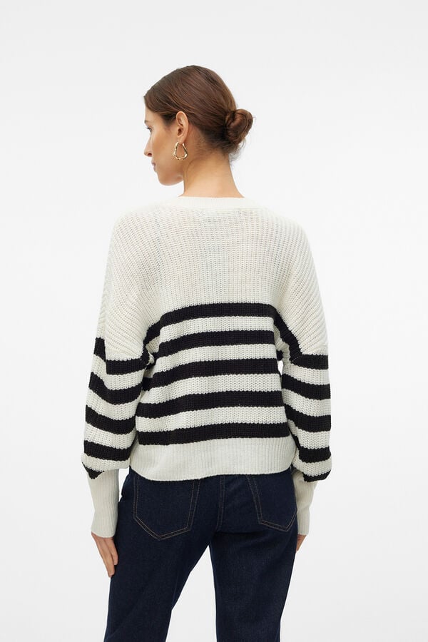 Vero Moda Casaco de malha fria Branco