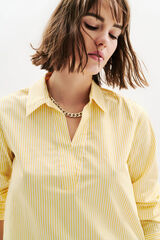 Caroll Blusa Camille Estampado amarillo