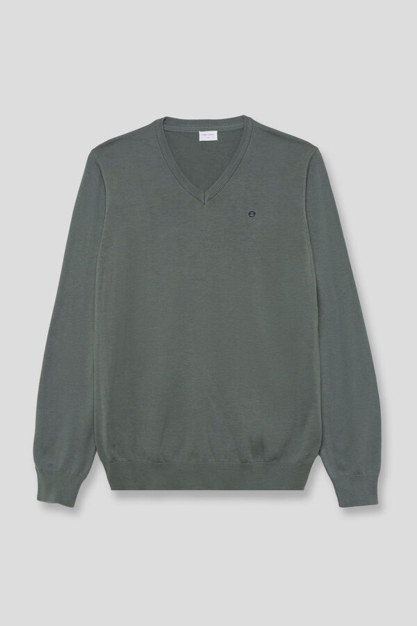 Street Monkey Jersey cl&aacute;sico Verde oscuro