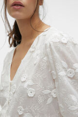 Vero Moda Top bordados Blanco