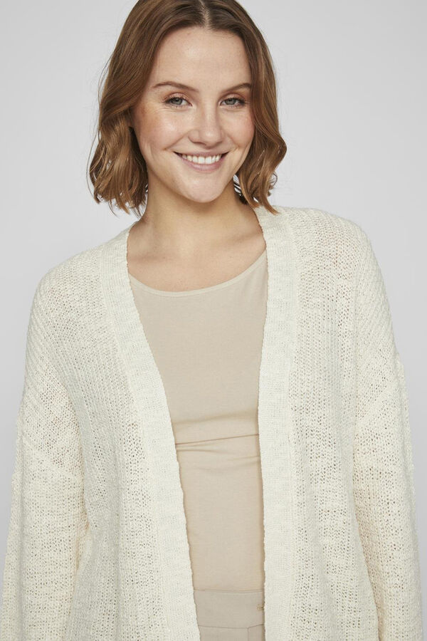 Vila Cardigan de punto Gris