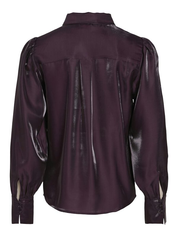 Vila Blusa con lazada Morado