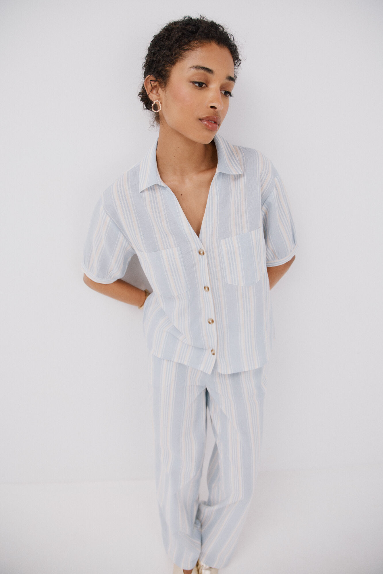 Cortefiel Camisa manga curta