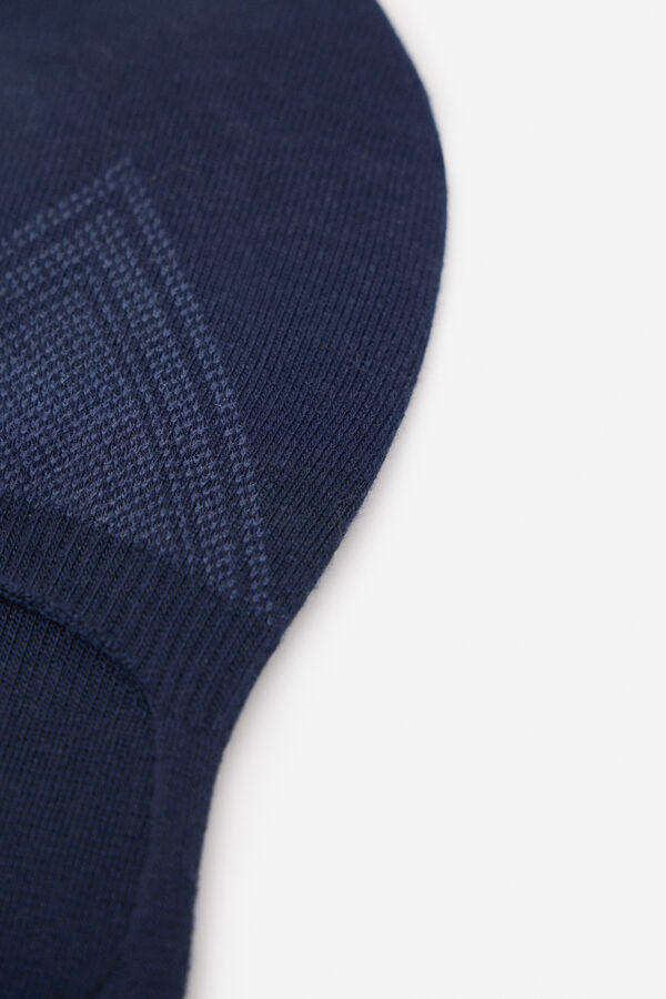 Cortefiel Meia invisível coolmax Azul