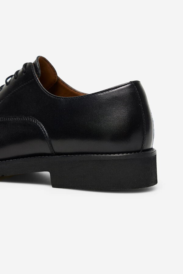 Cortefiel Zapato vestir cordones Negro