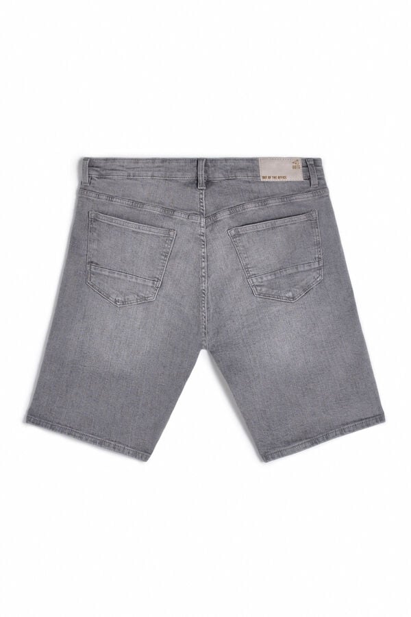 OOTO Bermuda denim logo OOTO Cinzento