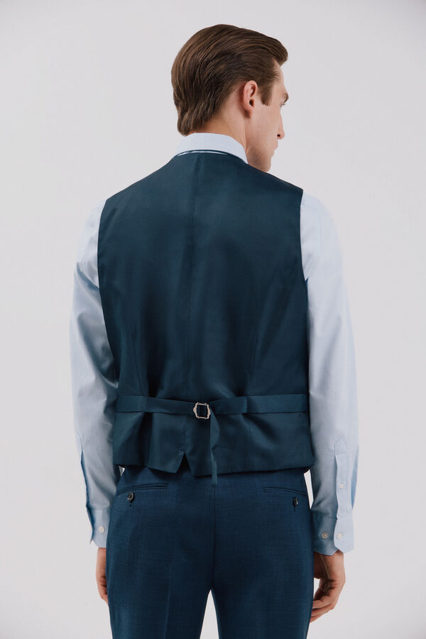 Cortefiel Colete azul  Azul