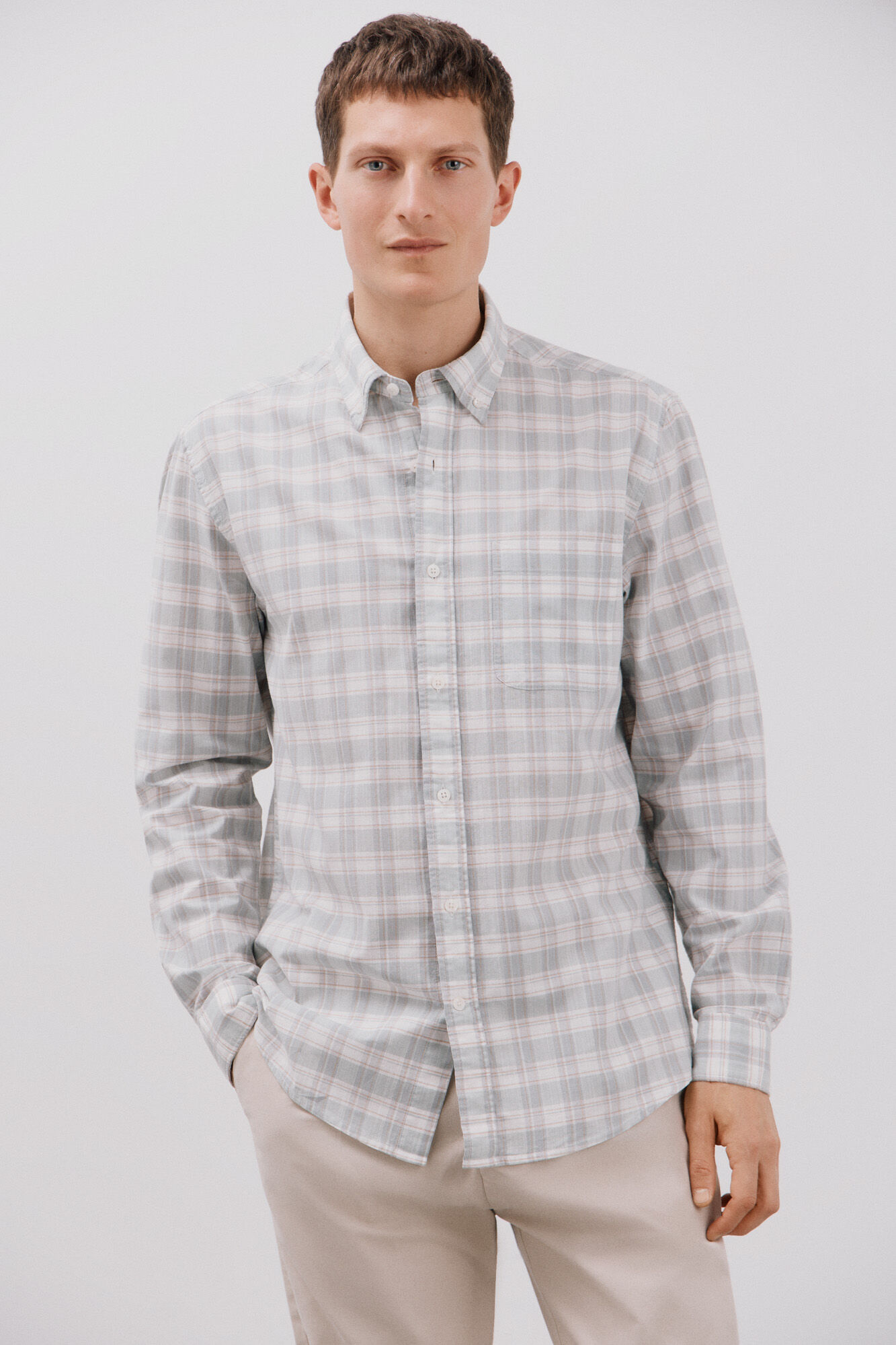 Cortefiel Camisa cuadros