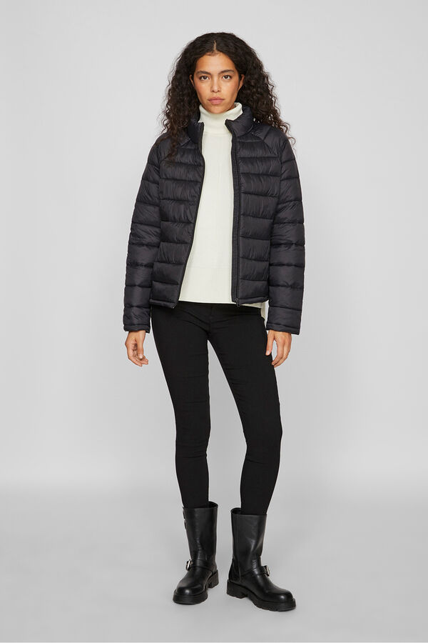 Vila Abrigo acolchado ligero Negro