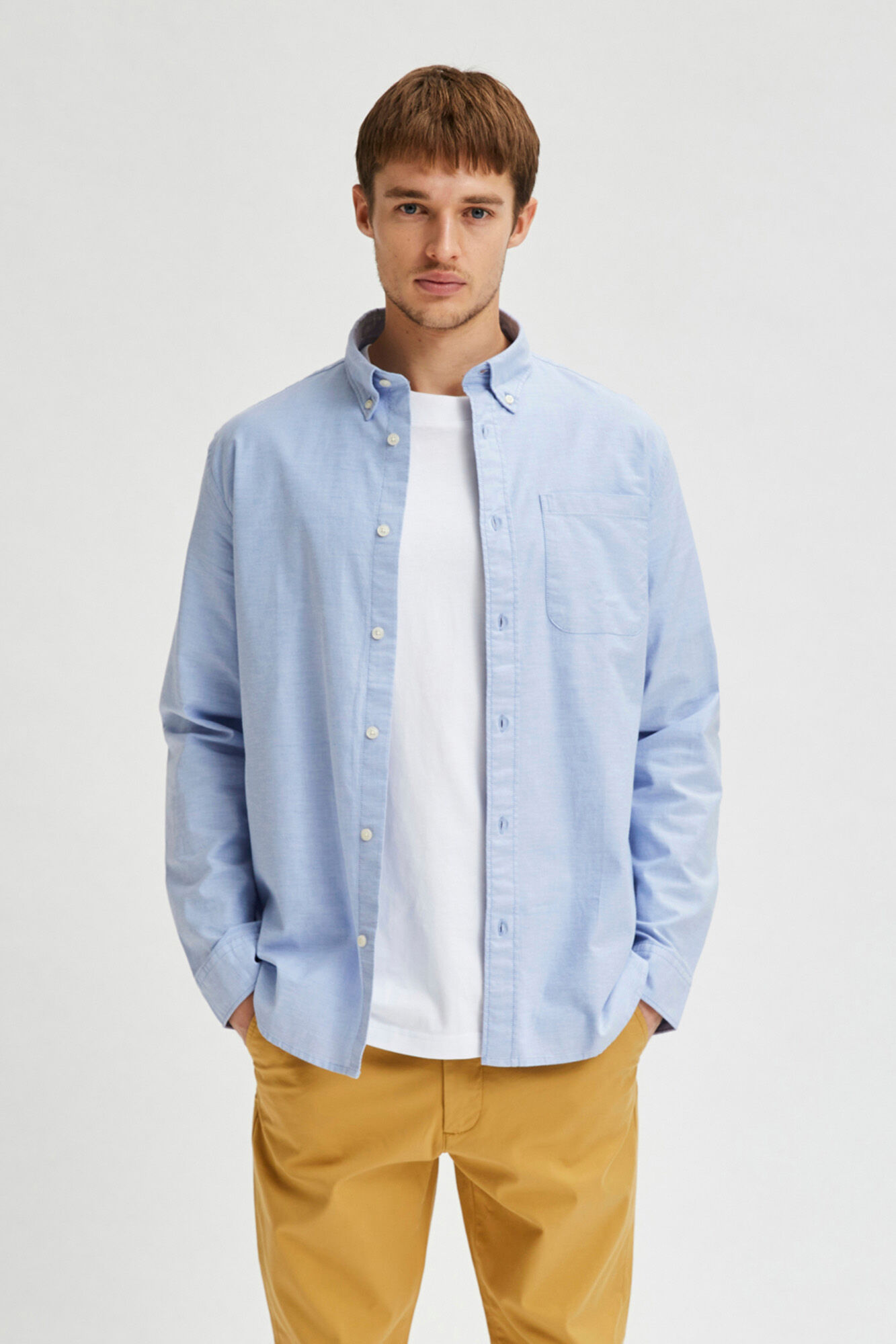 Selected Camisa oxford Regular Fit