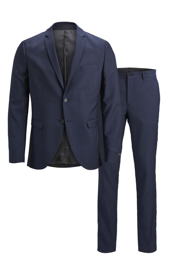 Jack & Jones Traje slim fit liso Azul marino