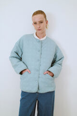 Object Casaco acolchoado Cinzento