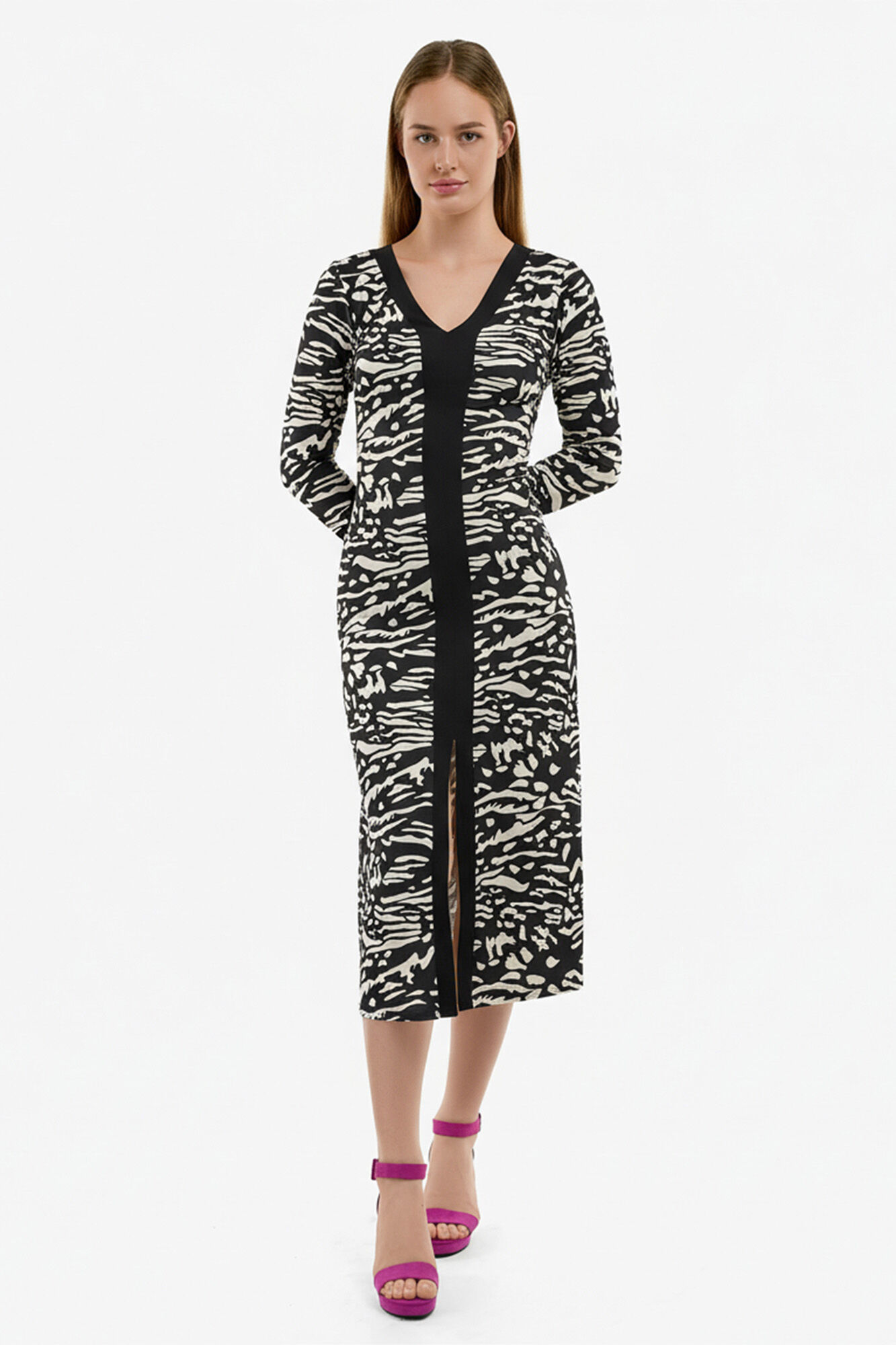 Cupl&eacute; Vestido cenefa punto