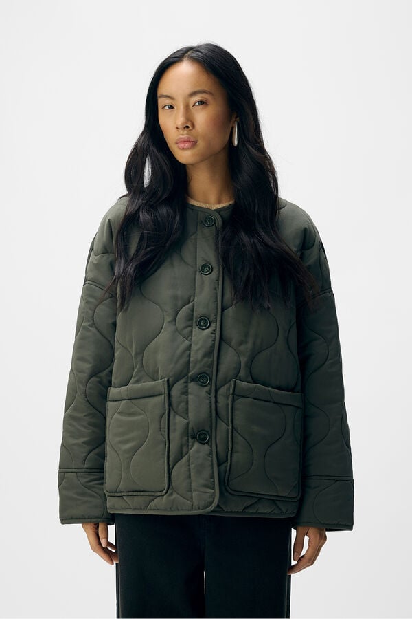 Object Chaqueta acolchada Verde