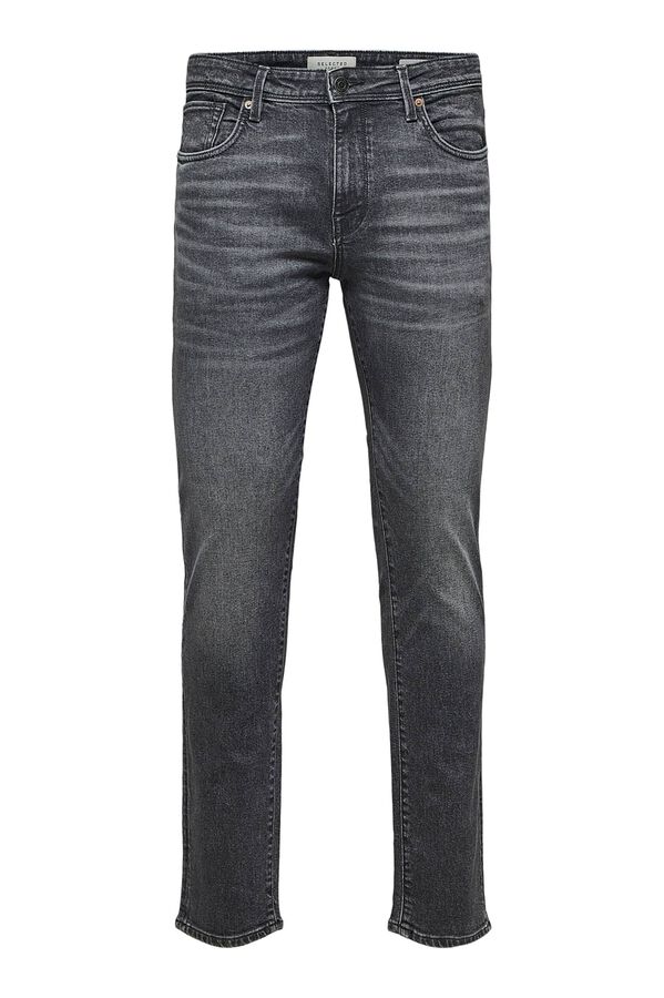 Cortefiel Jeans slim orgânico Cinzento