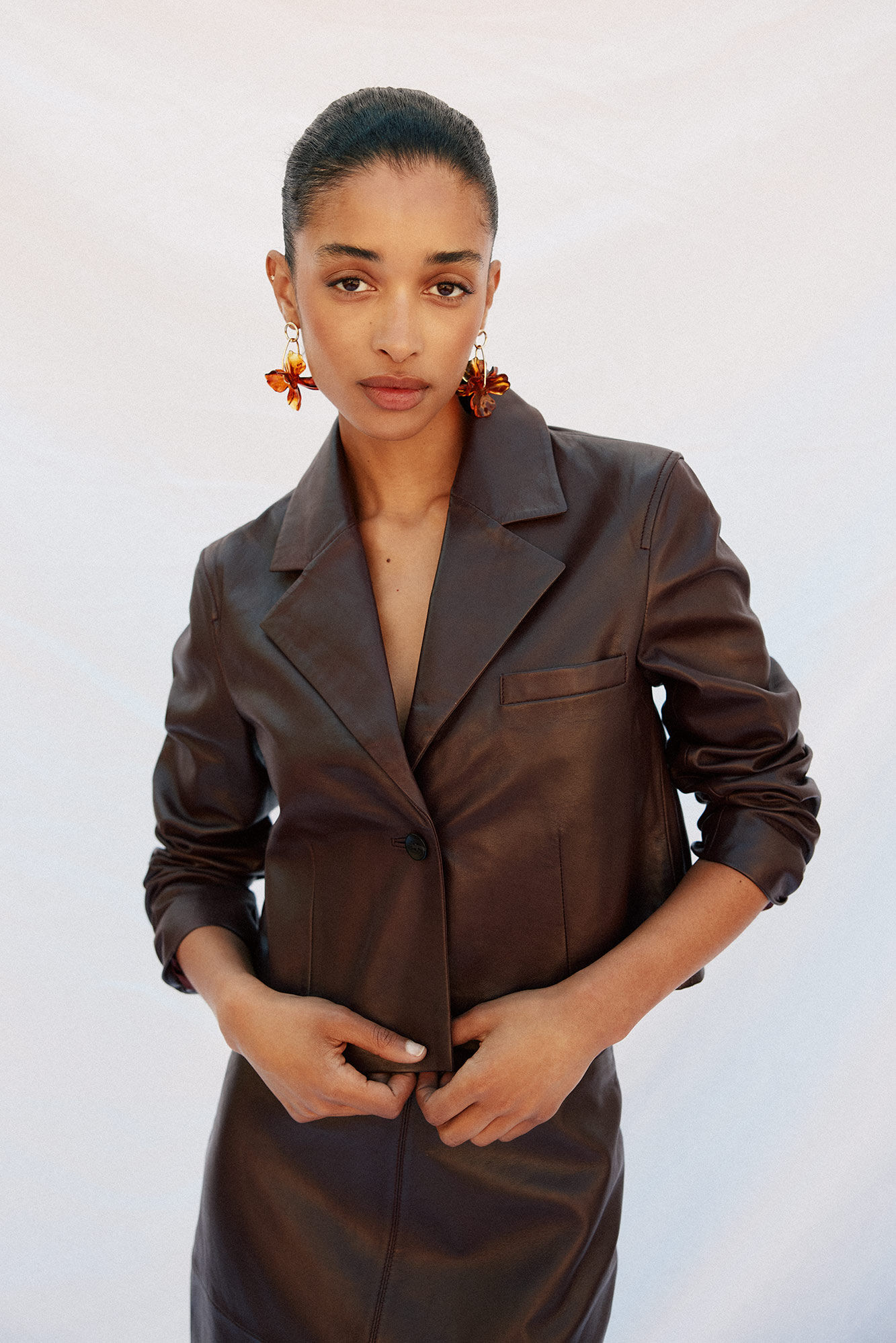 Cortefiel Blazer piel