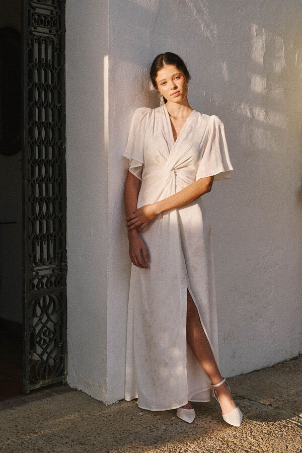 Pol&iacute;n Et Moi Vestido de novia Jazmin Blanco