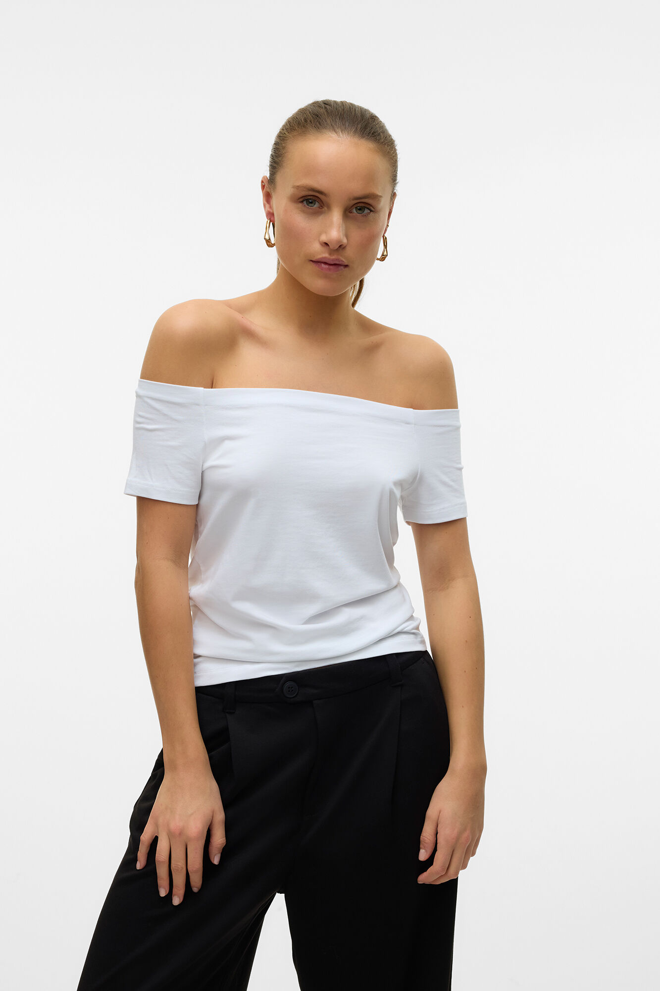 Vero Moda Camiseta b&aacute;sica manga corta