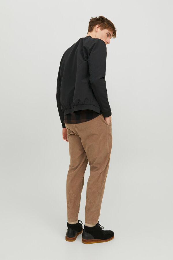 Cortefiel Pantalón chino tapered fit Marrón