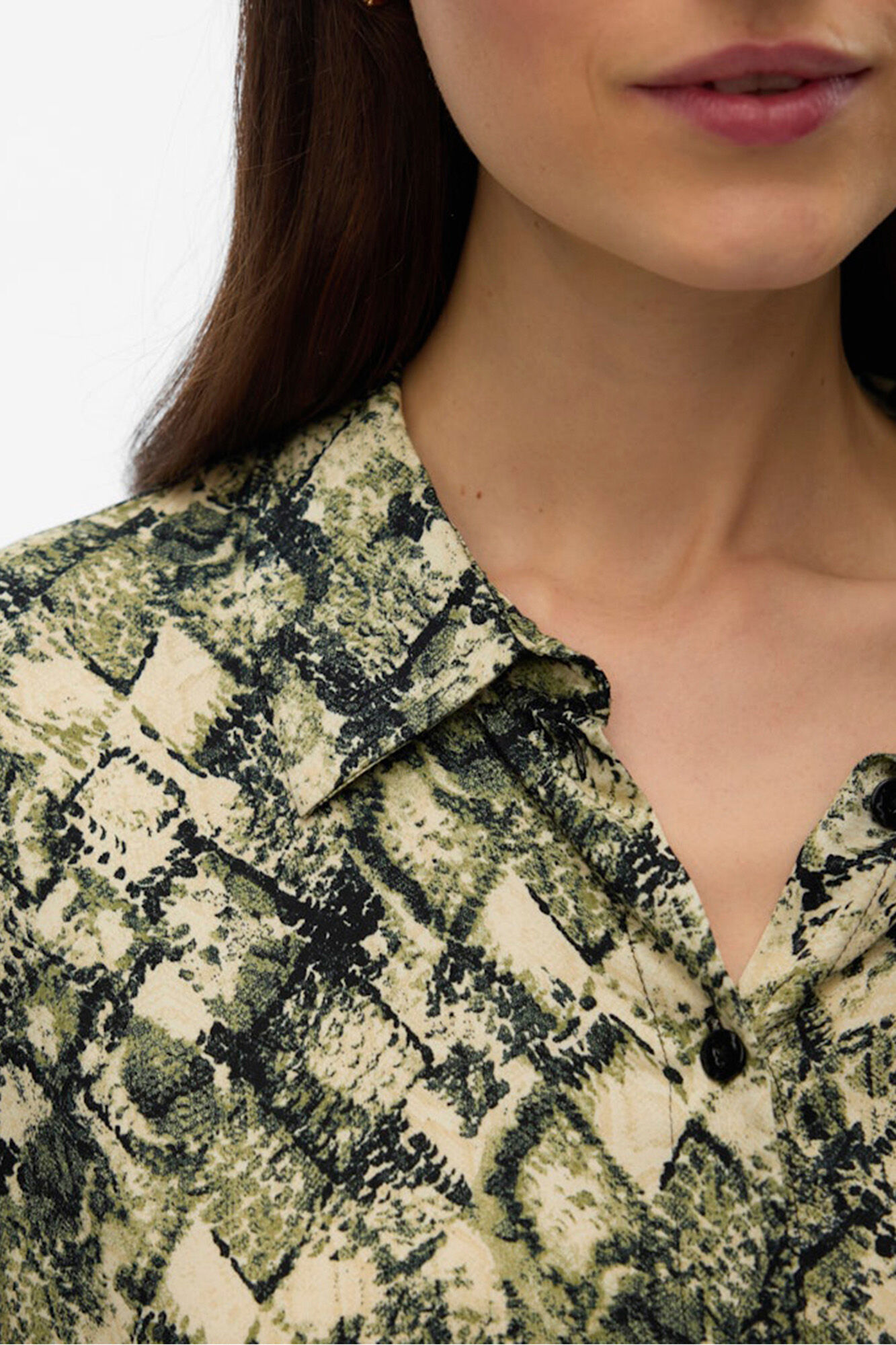 Vero Moda Camisa estampada manga larga