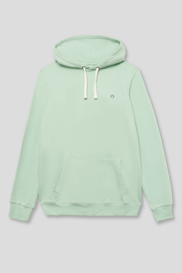 Street Monkey Sudadera moda capucha Verde