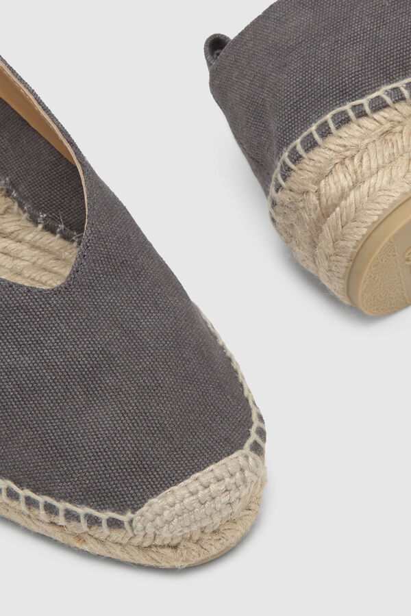 Casta&ntilde;er Espadrille Gea Cinzento