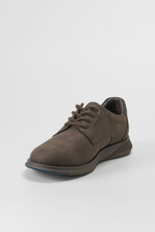 Comfeet Zapato blucher teselar COMFEET Marr&oacute;n oscuro